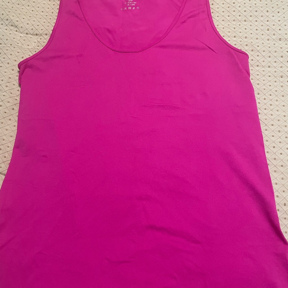 Women's Pink Tank Top by Zenana